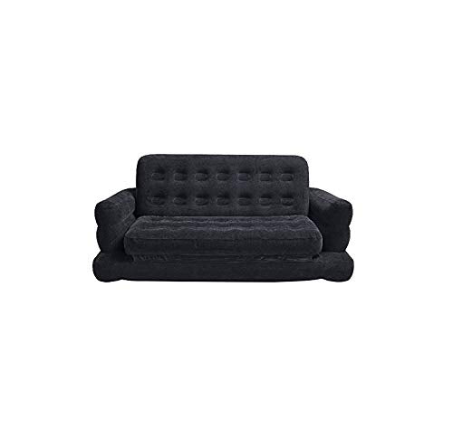 Intex Pull Out Sofa - Sofá (Negro, Negro)