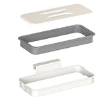 super1798 puerta de mueble de cocina cesta estante para colgar papelera basura, Gris, Una talla