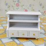Attachtou Atractivo Gabinete De Casa De Muñecas Gabinete En Miniatura Muebles En Miniatura Inodoro Mini Cajón 1:12