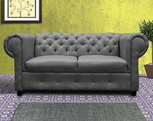 REMATES MX Sala Love Seat Luis X Lino Gris