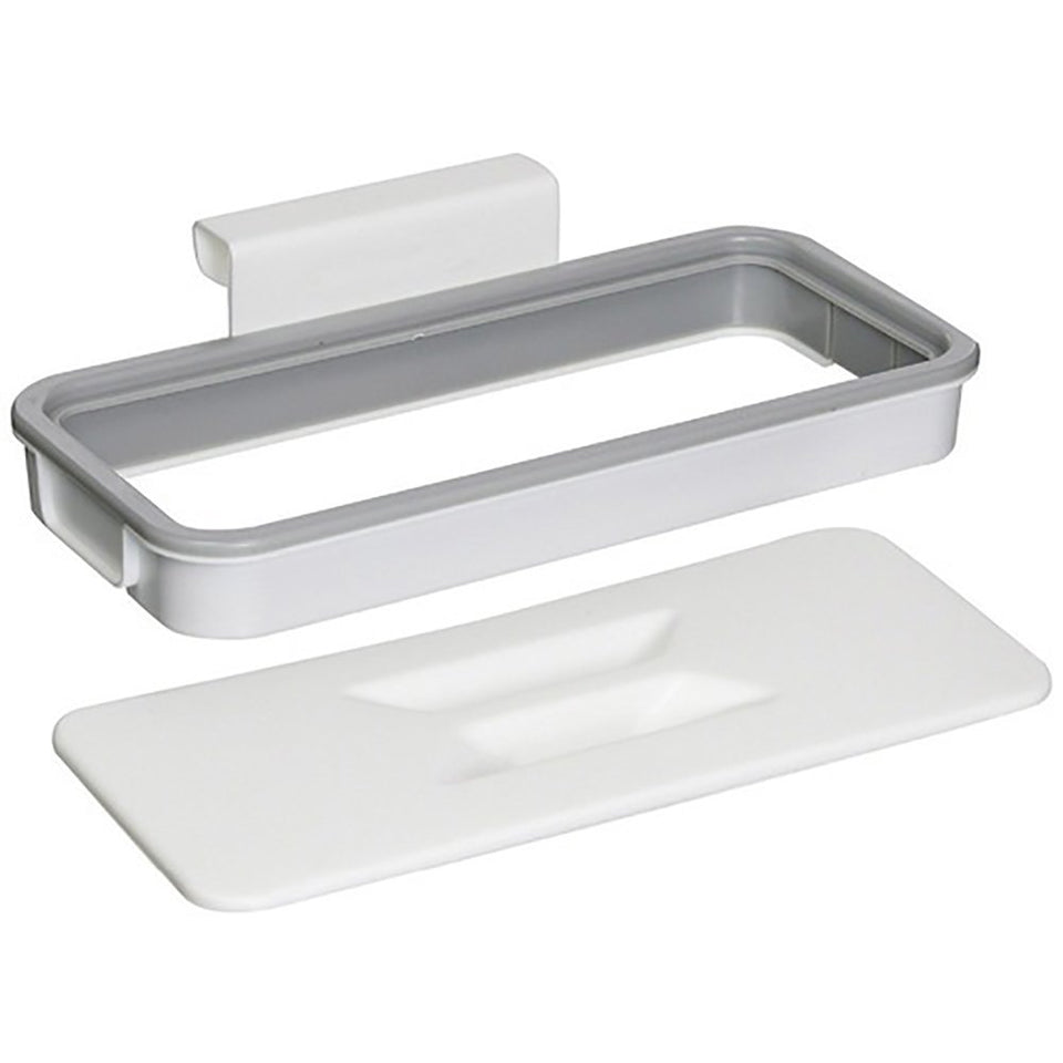super1798 puerta de mueble de cocina cesta estante para colgar papelera basura, Gris, Una talla
