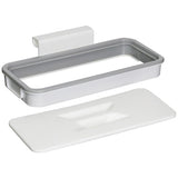super1798 puerta de mueble de cocina cesta estante para colgar papelera basura, Gris, Una talla