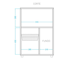 BRV BF 11-172 Organizador de Cocina