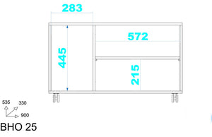 BRV BHO 25-164 Organizador Multiuso
