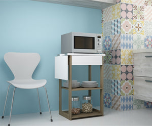 BRV BMU 22-47 Mueble Organizador de Cocina, Mueble para Armar
