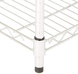 AmazonBasics 3-Shelf Shelving Unit - Chrome