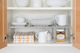 Seville Classics Expandable Kitchen Counter and Cabinet Shelf