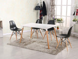 Set de 2 sillas Eames Negras para Comedor o Escritorio